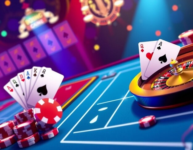 Infinite Blackjack live dealer table on agen88 with multiple player seats